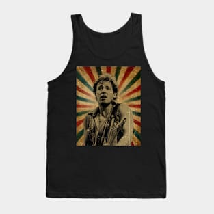 The Boss - Photo Vintage Retro Look Fan Design Tank Top